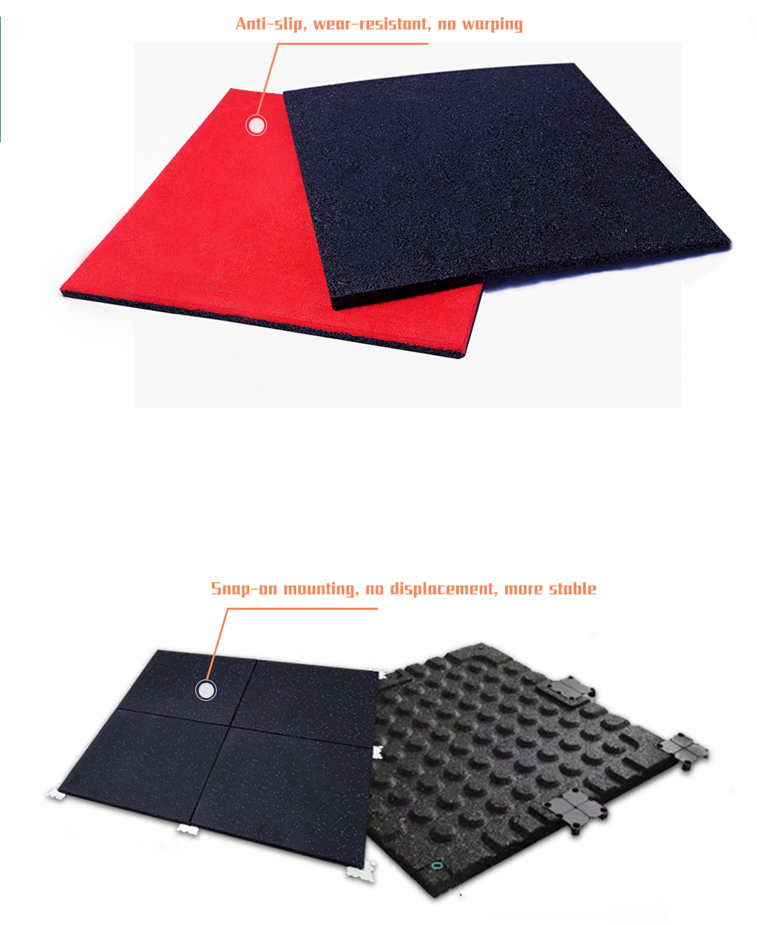 Playground floor users outer rubber brick